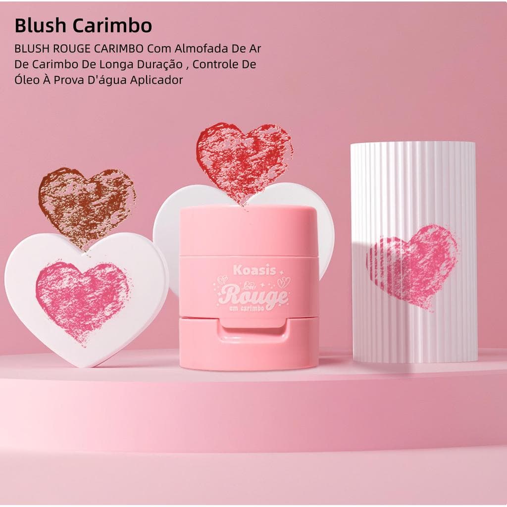 Blush Carimbo Coração – Blush Cremoso Fácil Aplicação | 4 Cores Koasis