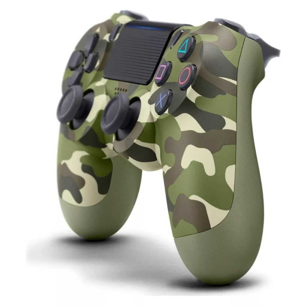 Controle Sem Fio PS4 - Verde Camuflado