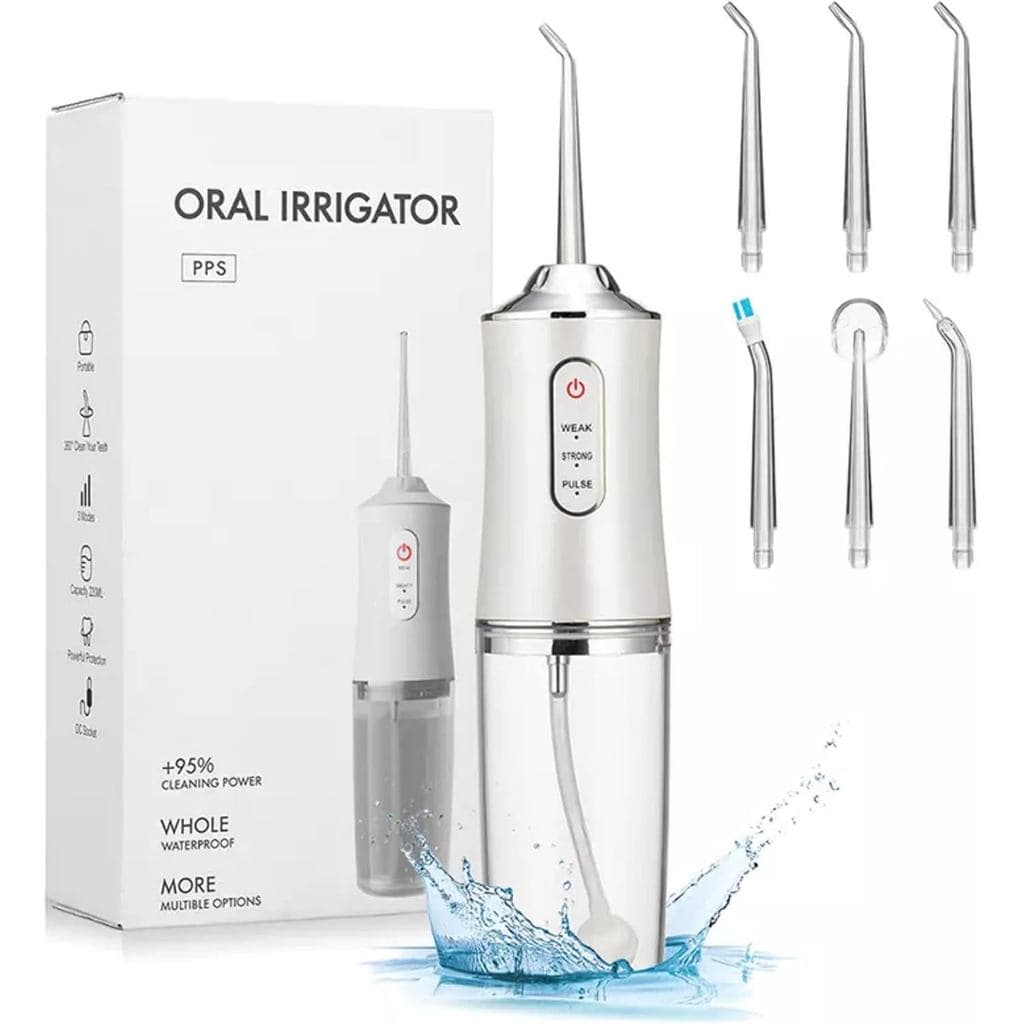 Irrigador Oral Limpeza Profunda Jato D àgua Supersônico 220ML