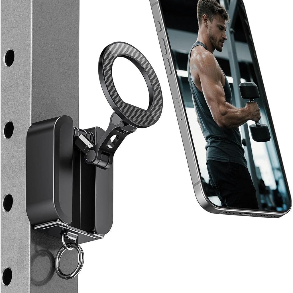 Suporte Veicular Magnético Para Celular Carro Dobramento Duplo
