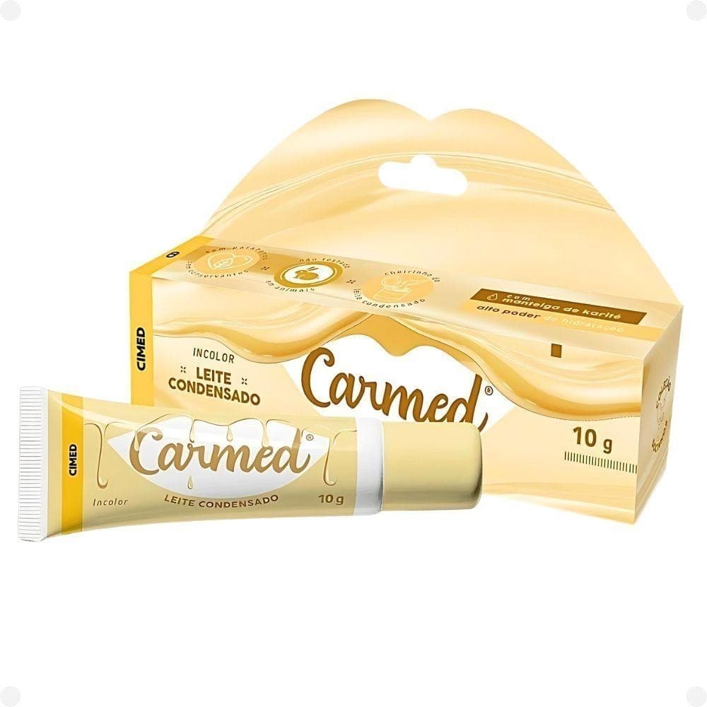 Hidratante Labial  Carmed Exclusivo - Ana Castela  Leite Condensado
