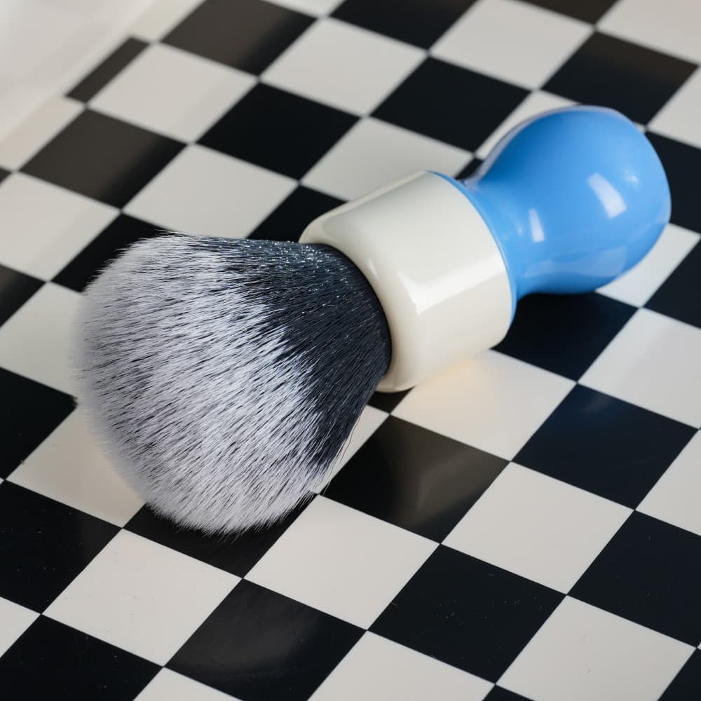 Yaqi escova de barbear de Rayon macia smoking alça antiderrapante escova de barba escova de espuma de sabão de barbear e