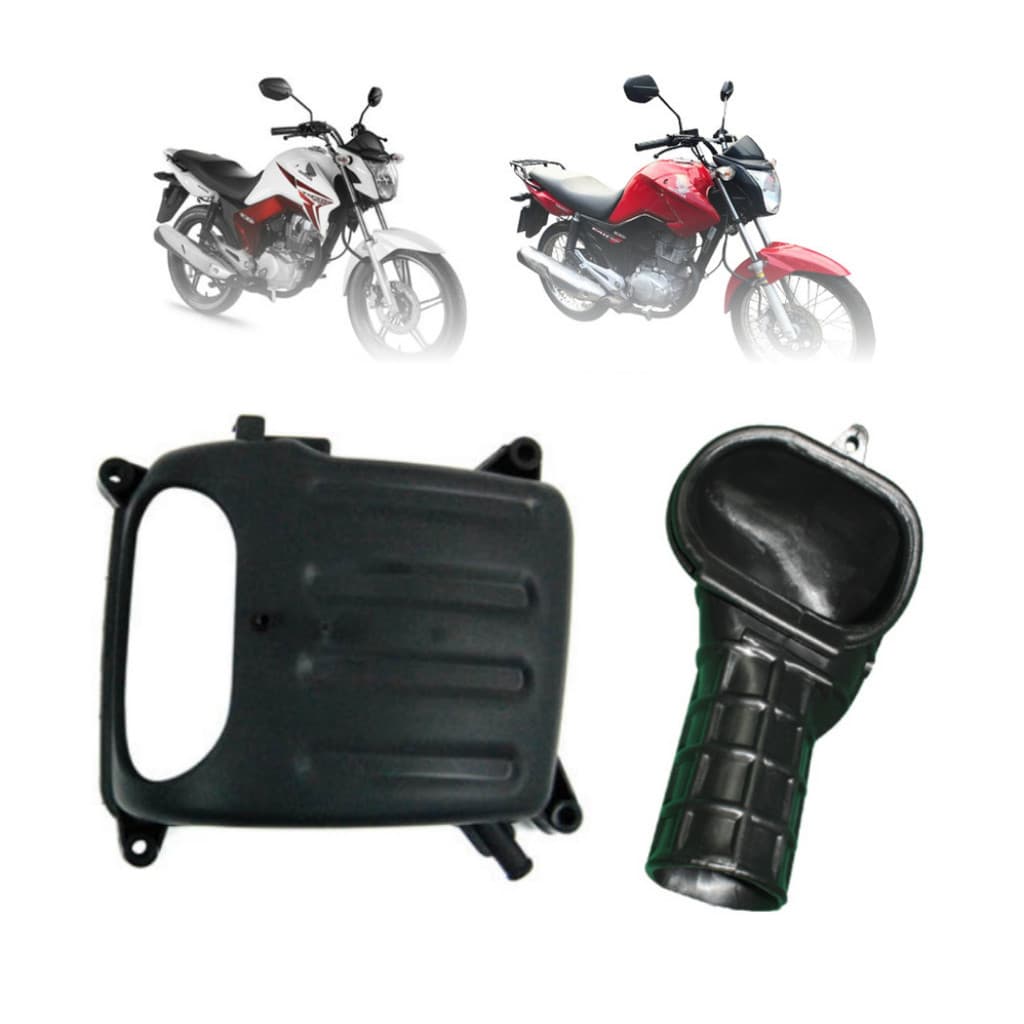 Tampa Filtro Ar + Condutor Mangote da Tampa Honda Titan150/Fan150 2014 2015 Fan15 2014 a 2018
