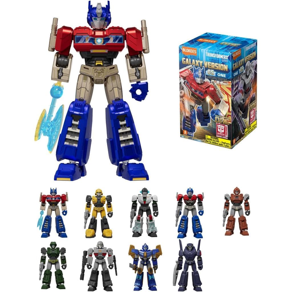 1 Boneco Coleção Transformers One Galaxy Version 05 Sortido 71105 Surpersa Mini Boneco Blokees