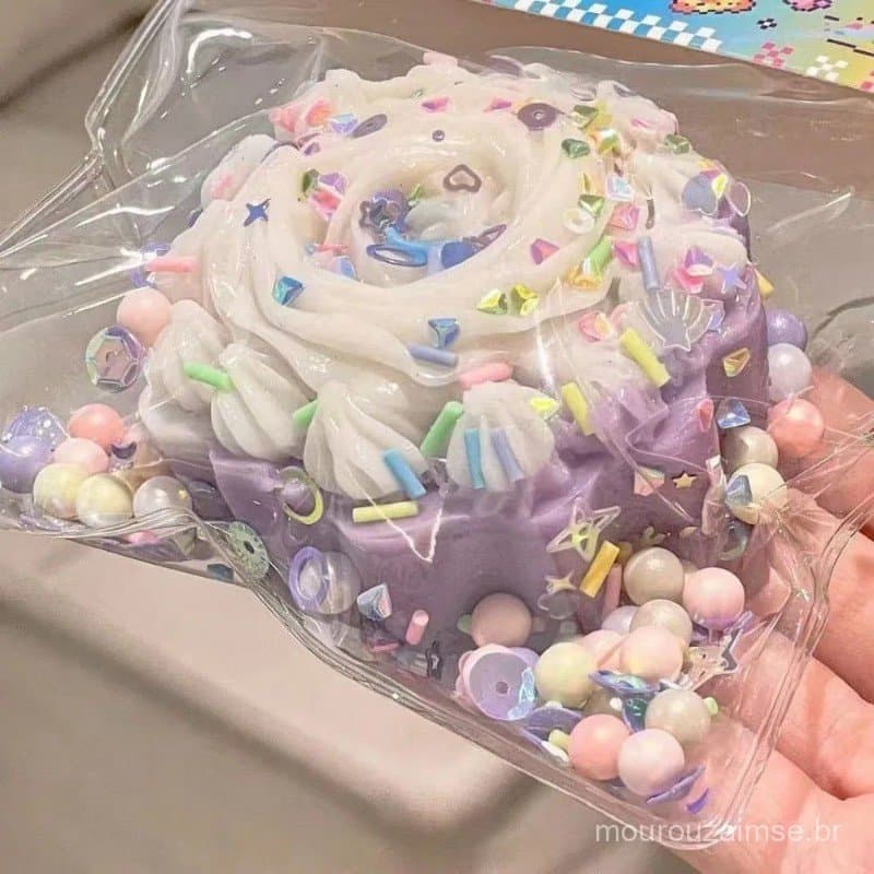 Taba Squishy Cake Donut Stress Relief Toy , Extra Grande Sensorial Fidget Toys Para Crianças Adultos Ansiedade Relaxamen