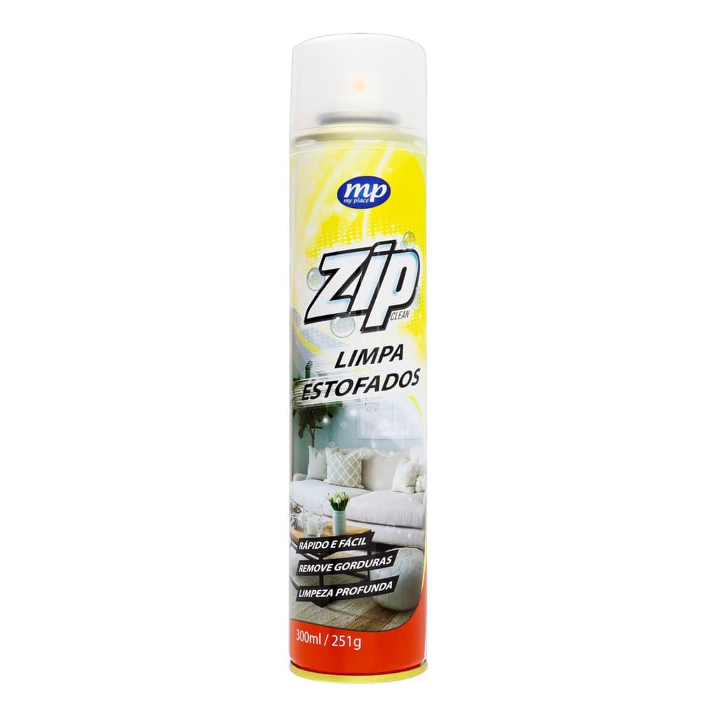 Limpa-Estofado Aerossol My Place Zip Clean Frasco 300ml