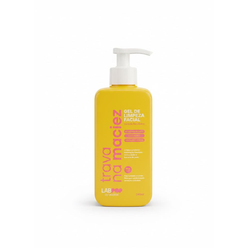 Labotrat Trava Na Maciez Gel De Limpeza Facial 240ml