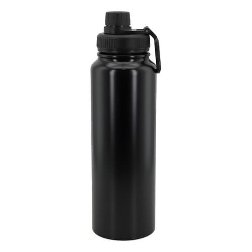 Garrafa Termica Squeeze Inox 1 Litro Parede Dupla Preto