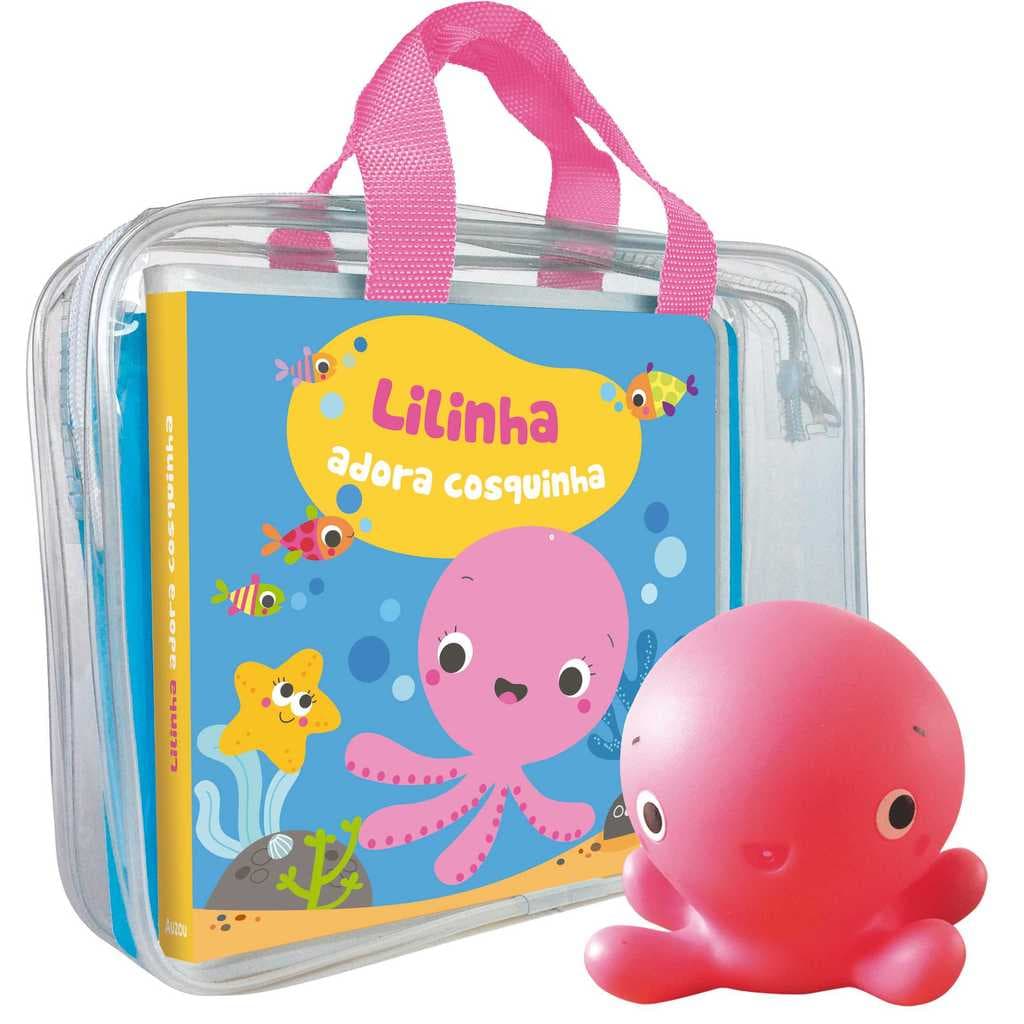 Livro de banho: Lilinha adora cosquinha Livros Prn