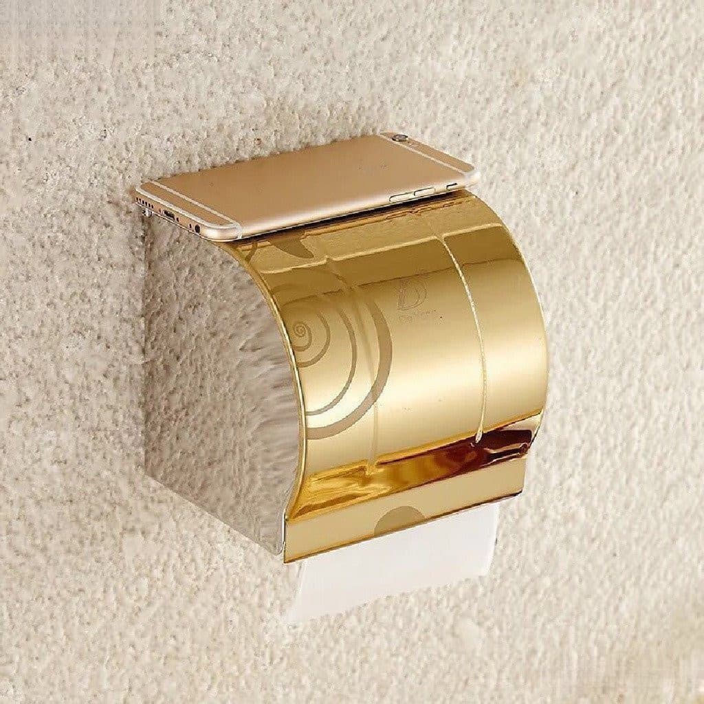 Toalha De Suporte De Papel Higiênico De Parede De Aço Inoxidável Autoadesivo