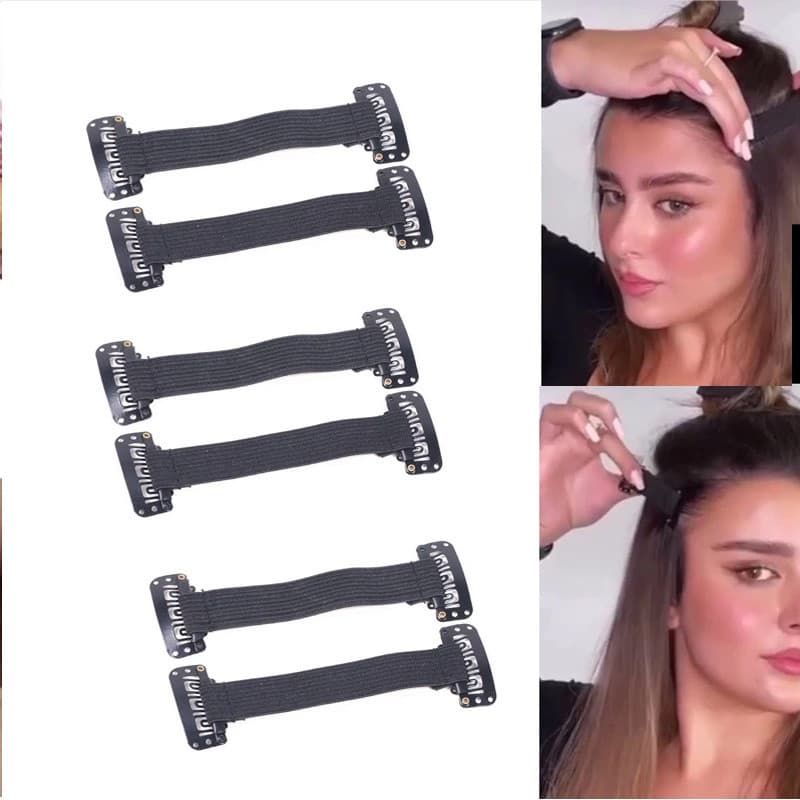Invisível Rosto Instantâneo Slimming Band/Face Lift Faixa De Cabelo Com Clips/Reutilizável Elástica Elevador Alongamento
