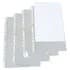 50 UN - Envelope Plastico 11 Furos Tarja Branca Oficio ACP