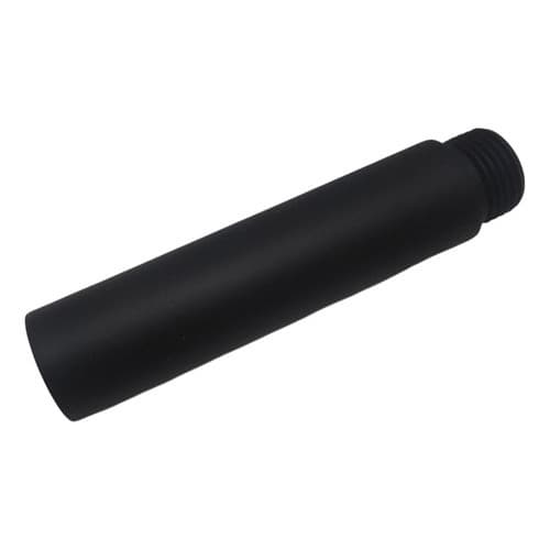 Extensão Super Longa Preto Fosco P/ Torneira Latão 1/2x100mm Preto Fosco