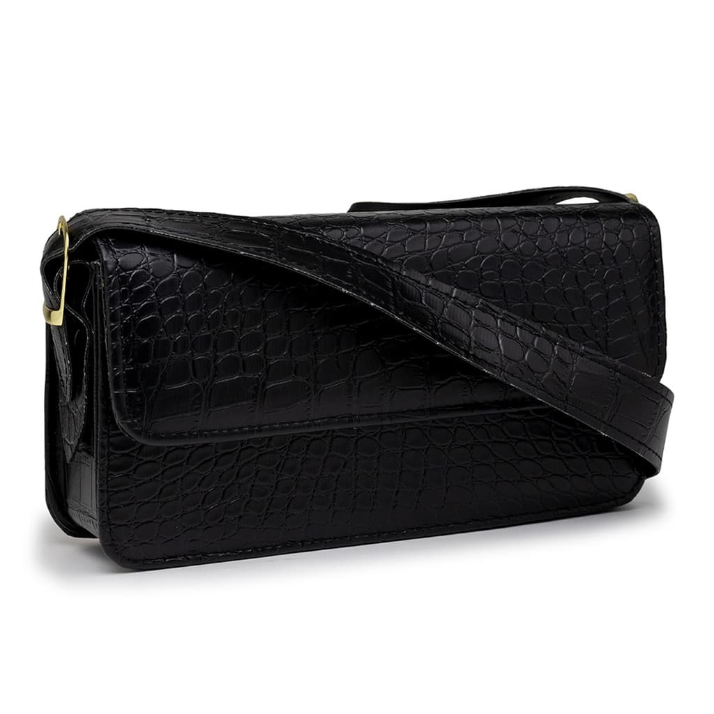 Bolsa Feminina Baguete de Ombro Sofisticada Luxo Pronta Entrega
