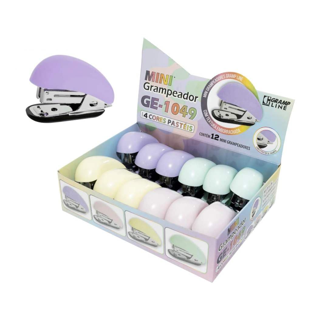 Grampeador Mini GE-1049 Pastel - Gramp Line