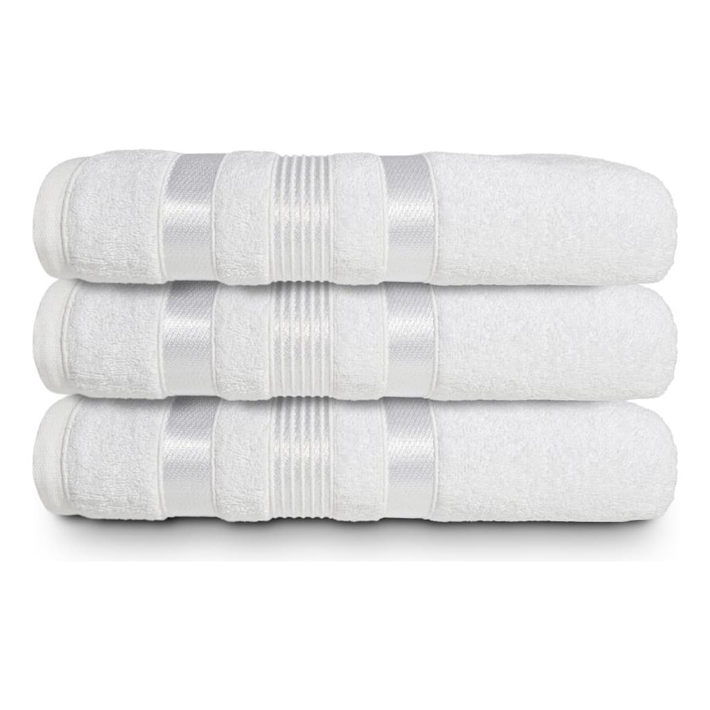 Kit 3 Toalhas De Rosto Tognato Suprema Luxo 100% Algodão 600g.