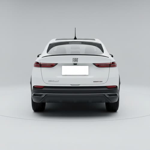 Aerofólio Fiat Fastback Spoiler Traseiro Black Piano