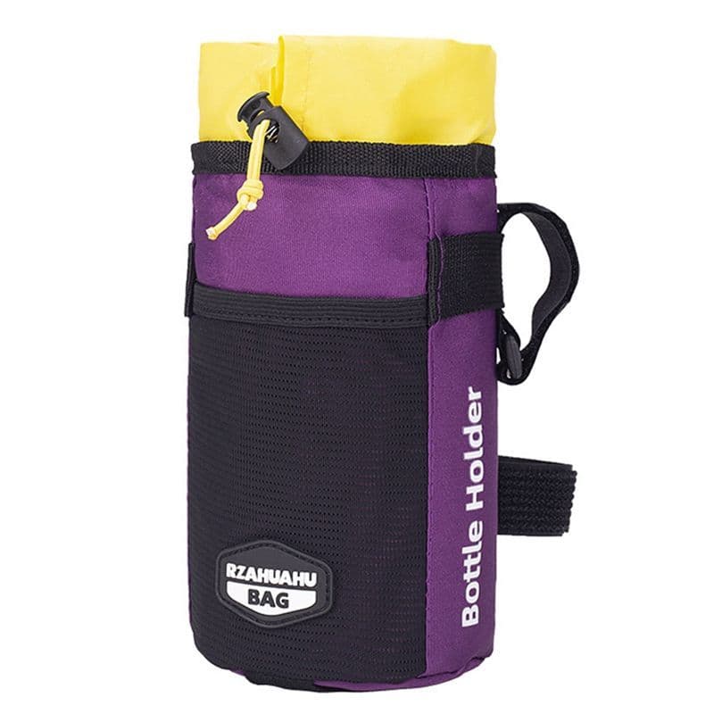 Bolsa Transportadora Para Garrafa De Água De Mountain Bike , Guidão De Bicicleta , Acessórios Pu