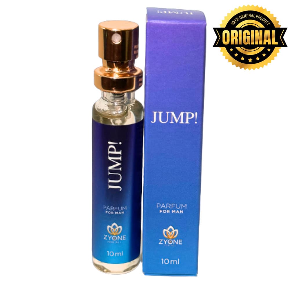 Jump Zyone Cosméticos Masculino Parfum 10ml Alta Fixação Essência Premium