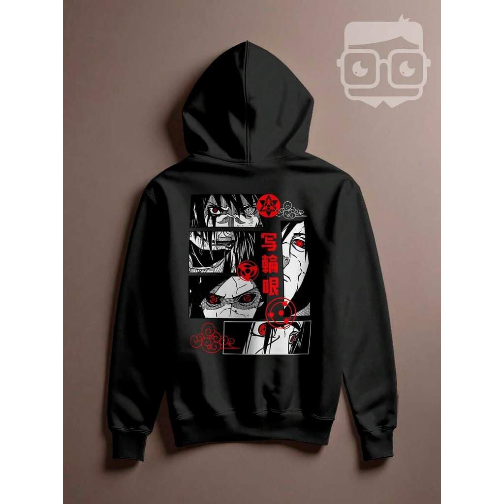 Blusa Moletom Itachi Sasuke Olhos do Sharingan Akatsuki Cang 0475 VEST NERD