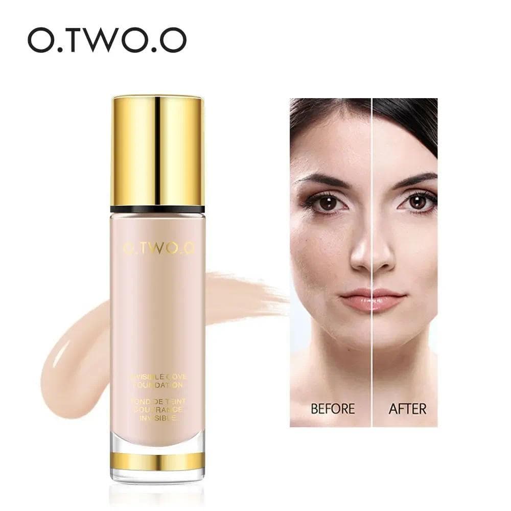 O.TWO.O Atacado Base Líquida Para Maquiagem Facial À Prova D'água Corretor Hidratante Corretivo Cosméticos 8 Cores