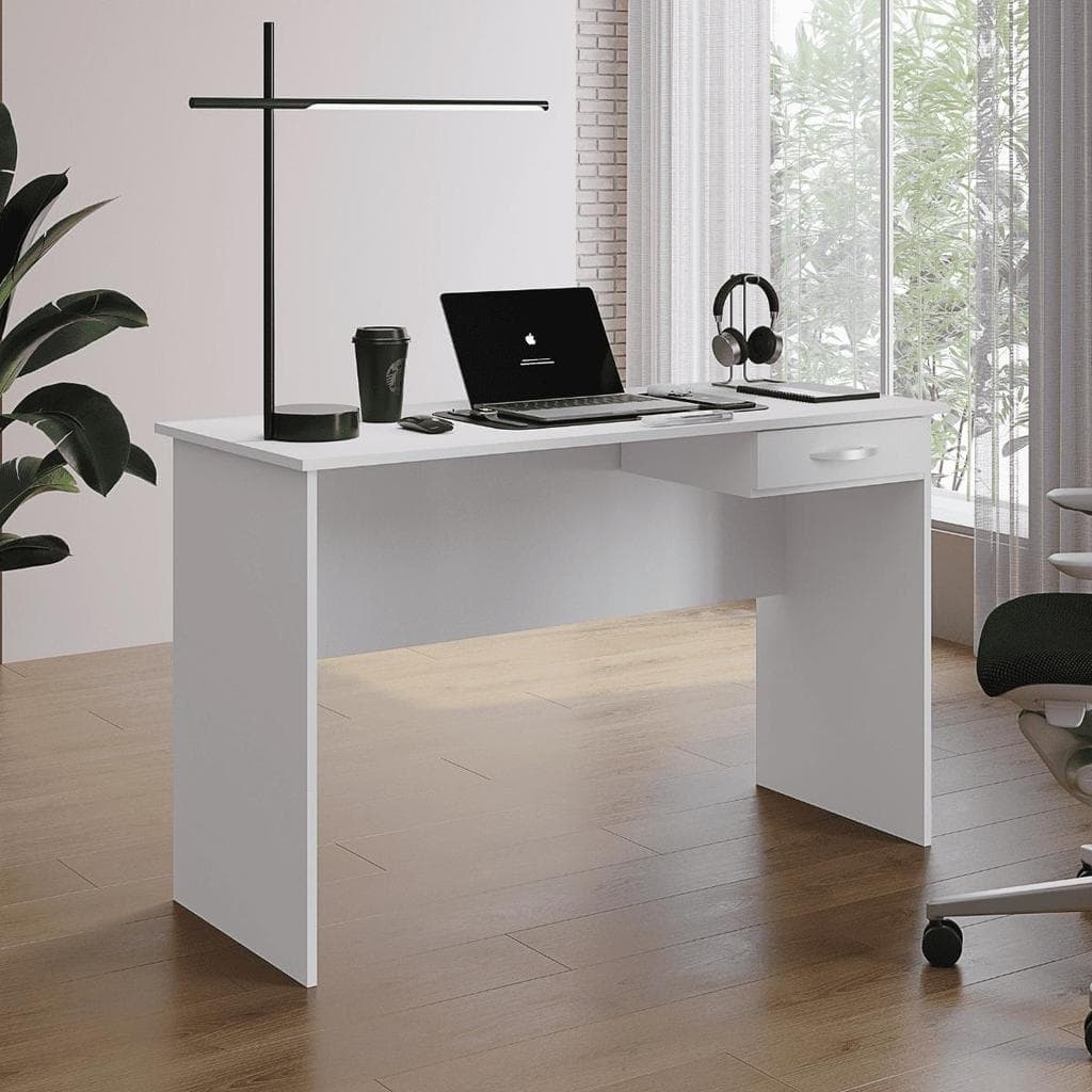 Mesa Escrivaninha Para Computador E Estudo 1 Gaveta