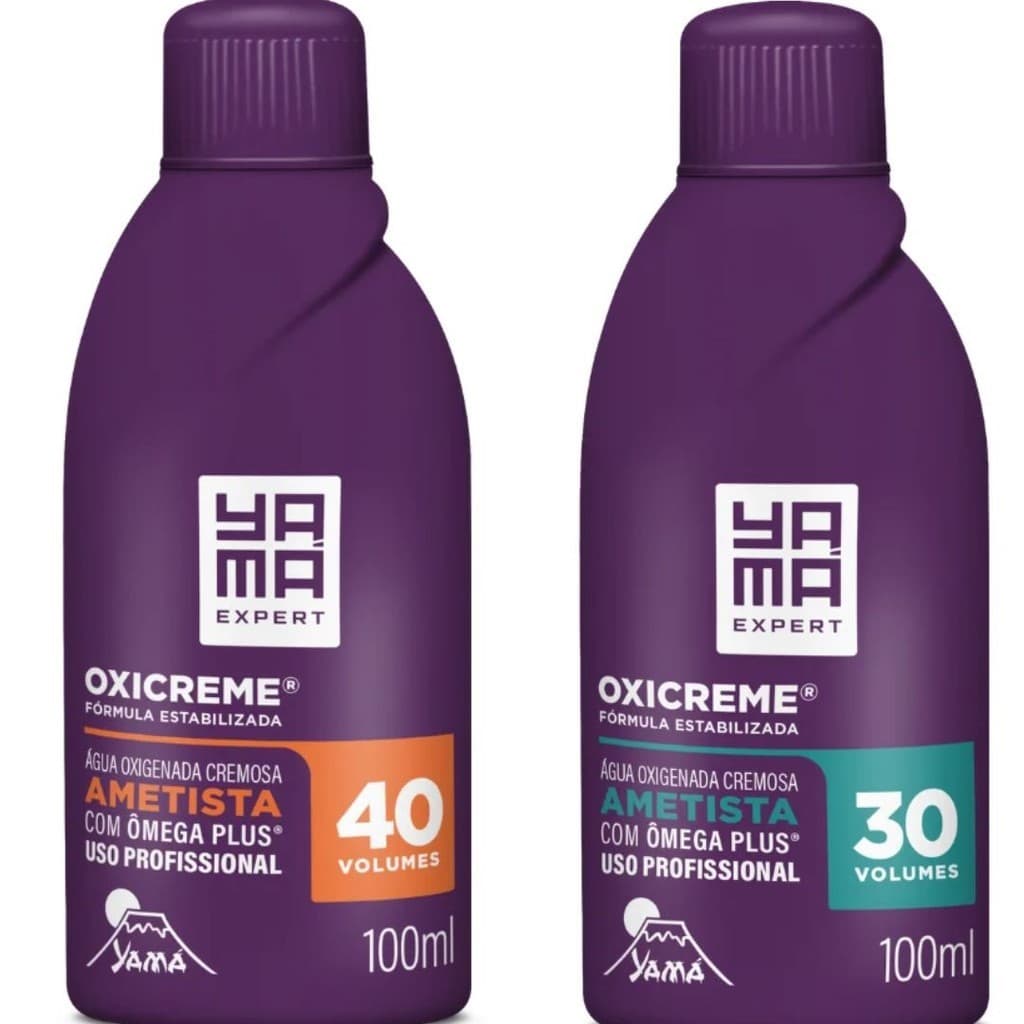 Água Oxigenada Cremosa Oxicreme Ametista-100ml 30VOL- 40VOL - Yama