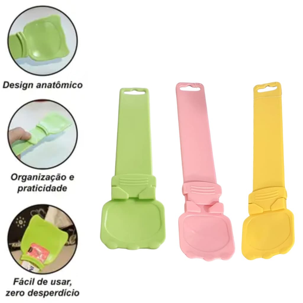 Colher Espremedora Sachê Para Gatos Espátula Inteligente