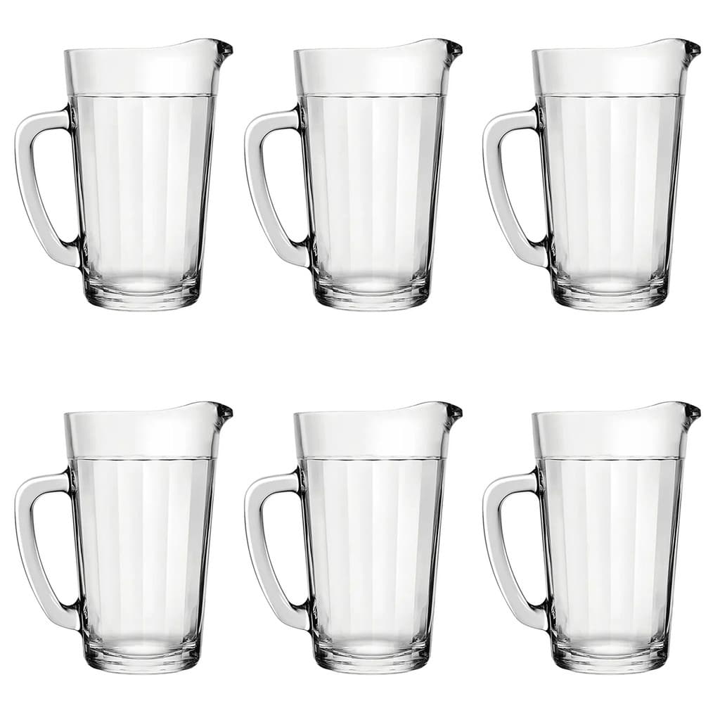 Jarra de Mesa Copo Americano de Vidro 750ml 6 Unidades - Nadir R540