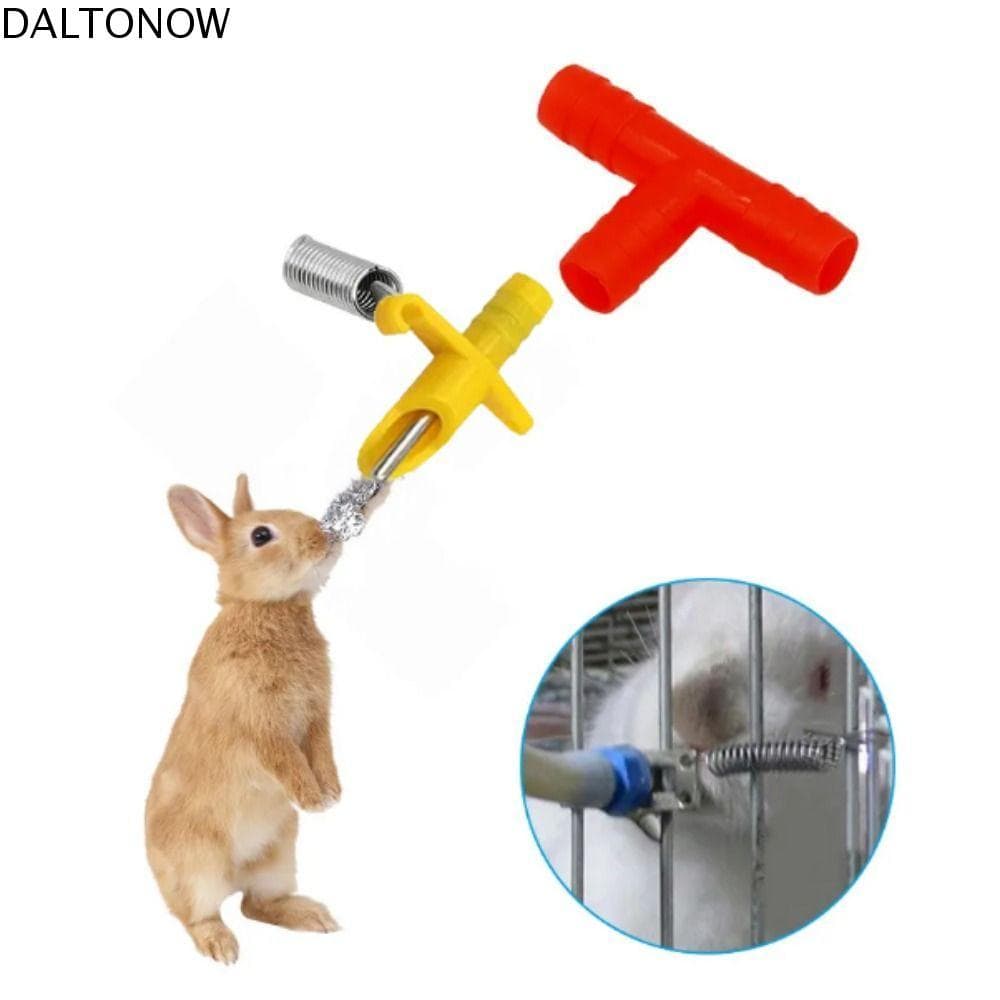 DALTONOW 5 Conjuntos De Bebedouro De Água Para Mamilo De Coelho , Bico Removível Coelhos De Primavera , Automático