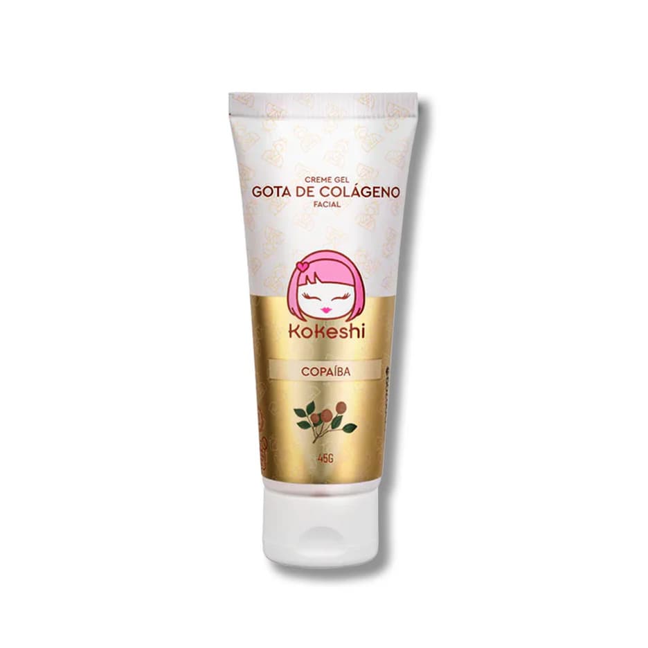 Creme Gel Facial Gota De Colágeno Kokeshi 45G