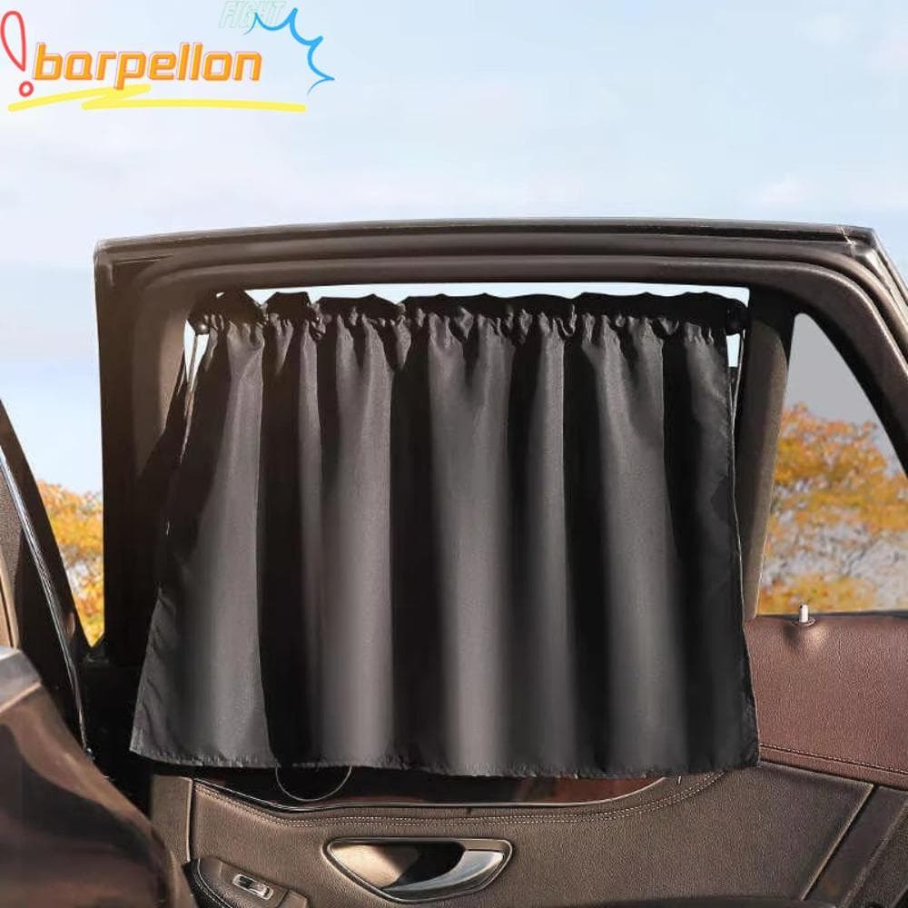 Capa Para Guarda-Sol Janela De Carro BARPELLON , Preta Crianças , Bebês , Cortina Com Ventosa , Proteção UV