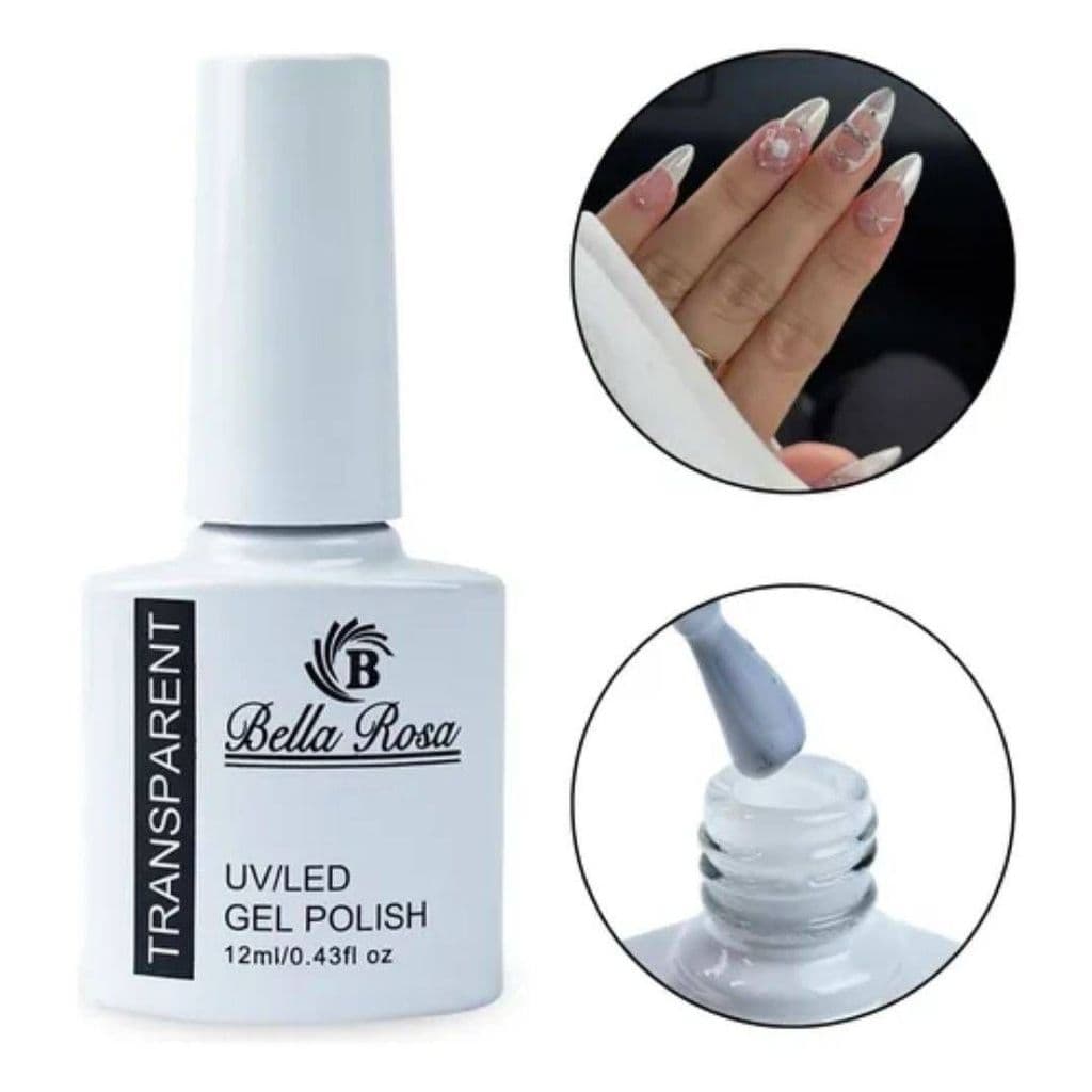BELLA ROSA ESMALTE EM GEL RENDA 01
