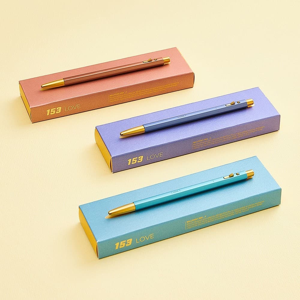 Monami 153 Love / High Quality Ballpoint pen / 0.7mm / FX-4000