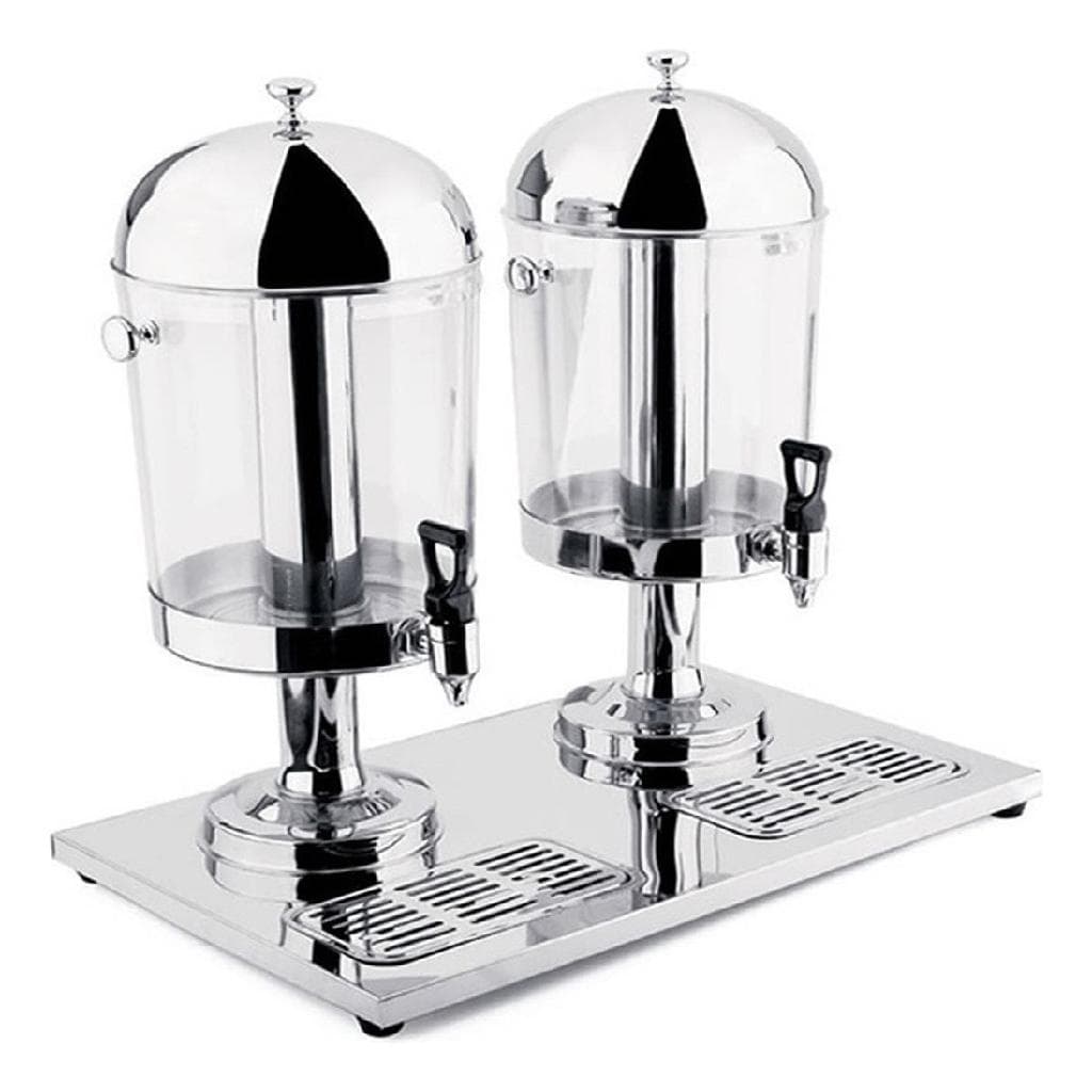 Suqueira Dupla Refresqueira Inox Dispenser Suco Bebida Butts
