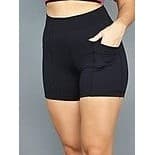 Shorts- short legging- Bermuda feminina academia- Bermuda legging feminino- shorts k2b fitness com bolso Tecido grosso