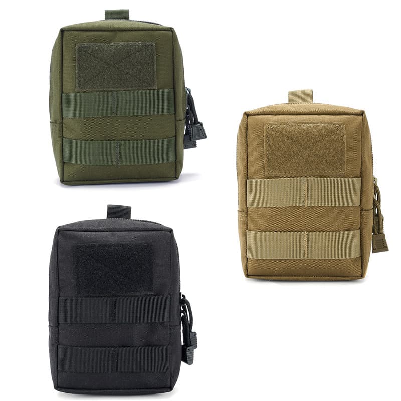 Saco de cintura tático multifuncional ao ar livre exército camuflagem Commuter saco MOLLE tático acessório saco de armaz