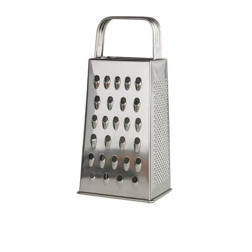 Ralador Multifuncional Aço Inox 23cm Quatro Faces Alta Qualidade Durabilidade
