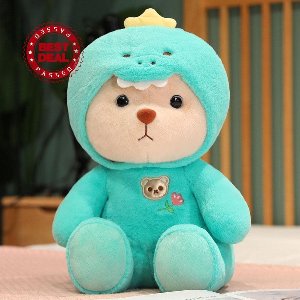 1pcs Brinquedo de Pelúcia Urso Fofo, Boneca de Transformação de Urso Pequeno, Almofada Surpresa para Crianças V8B9 QFL0