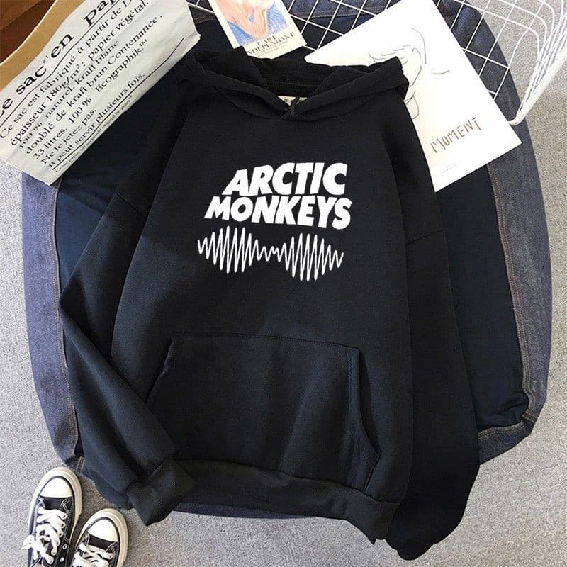 Moletom Canguru Unissex Banda Arctic Monkeys unissex estampado