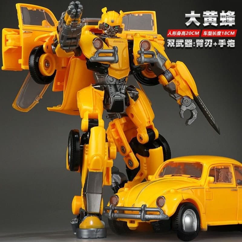 Transformando carro menino presente de aniversário transformando robô brinquedo modelo de desenho animado presente dando