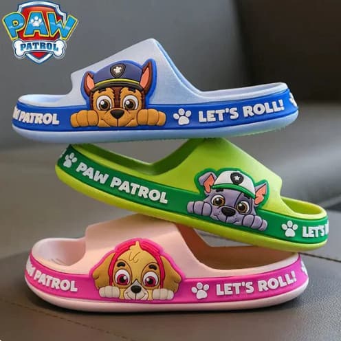Chinelo Nuvem Infantil Patrulha canina 26 ao 33 Sandália Papete slide PAW Nova coleção 2024