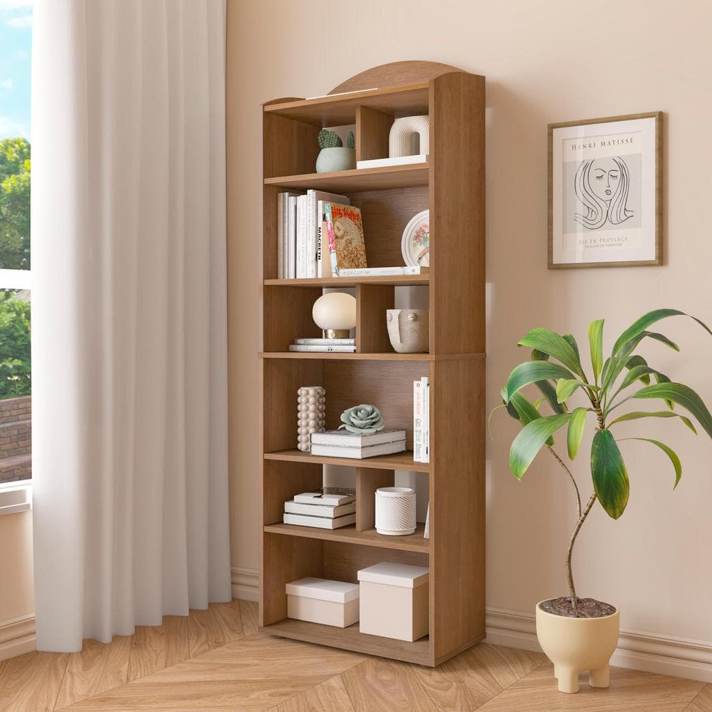 Estante Para Livros 9 Nichos Arco Artely