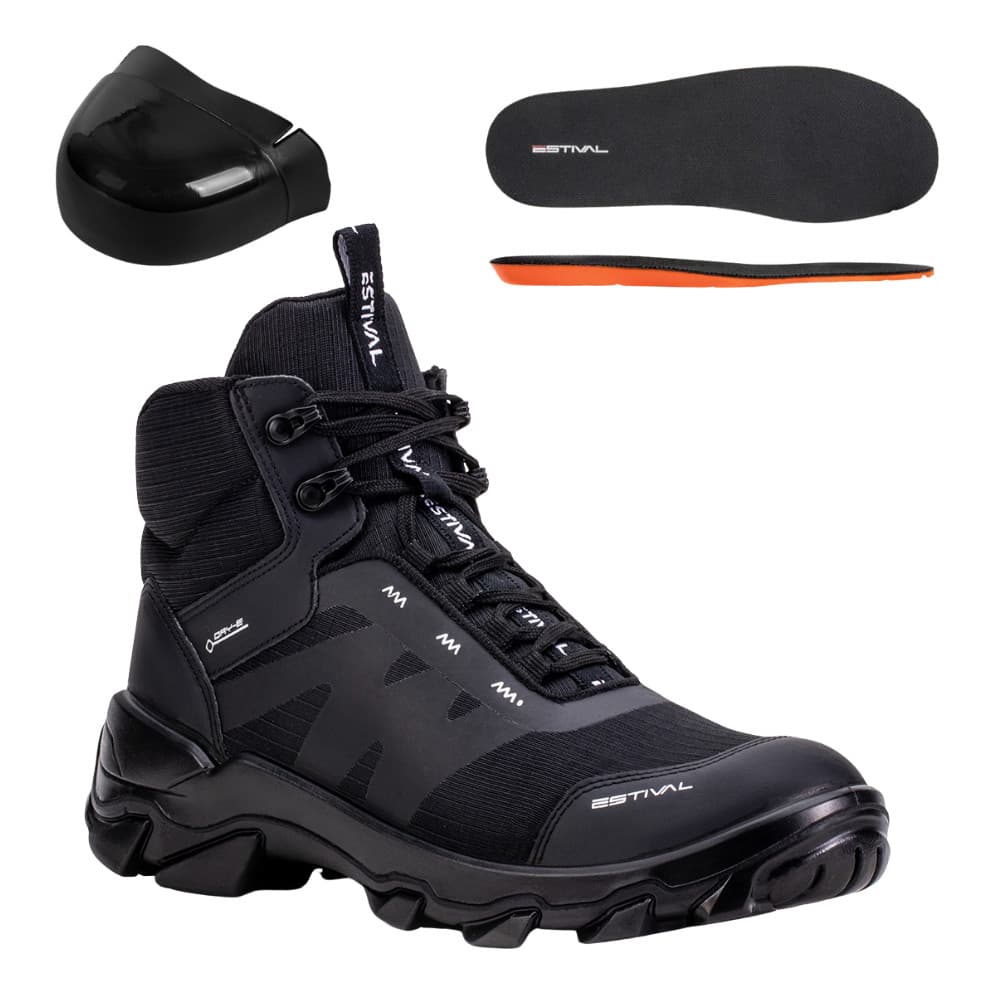 Bota De Segurança Estival All Black Bico Composite Ca 47901 - PUHB70003S1AB