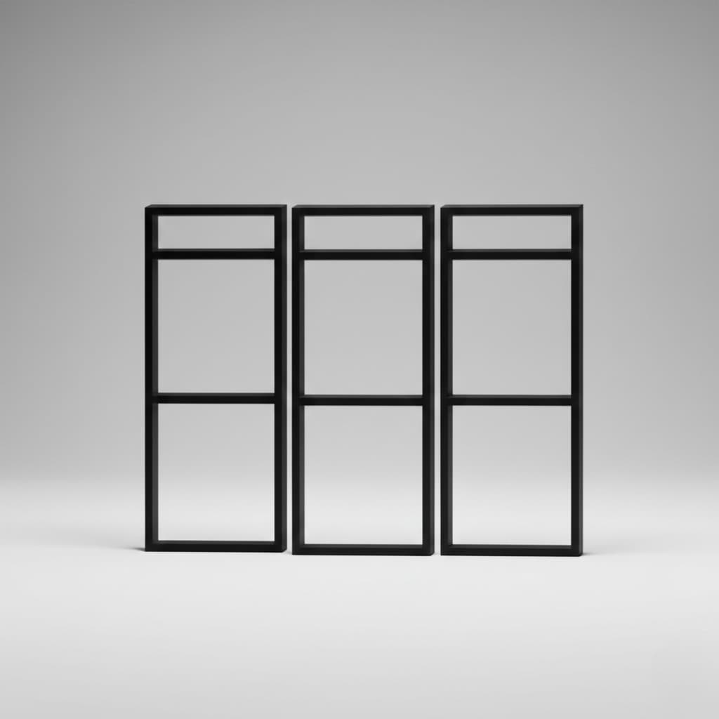 Kit 3 Suportes Para Prateleira Parede/Teto 70x30cm - Estilo Industrial
