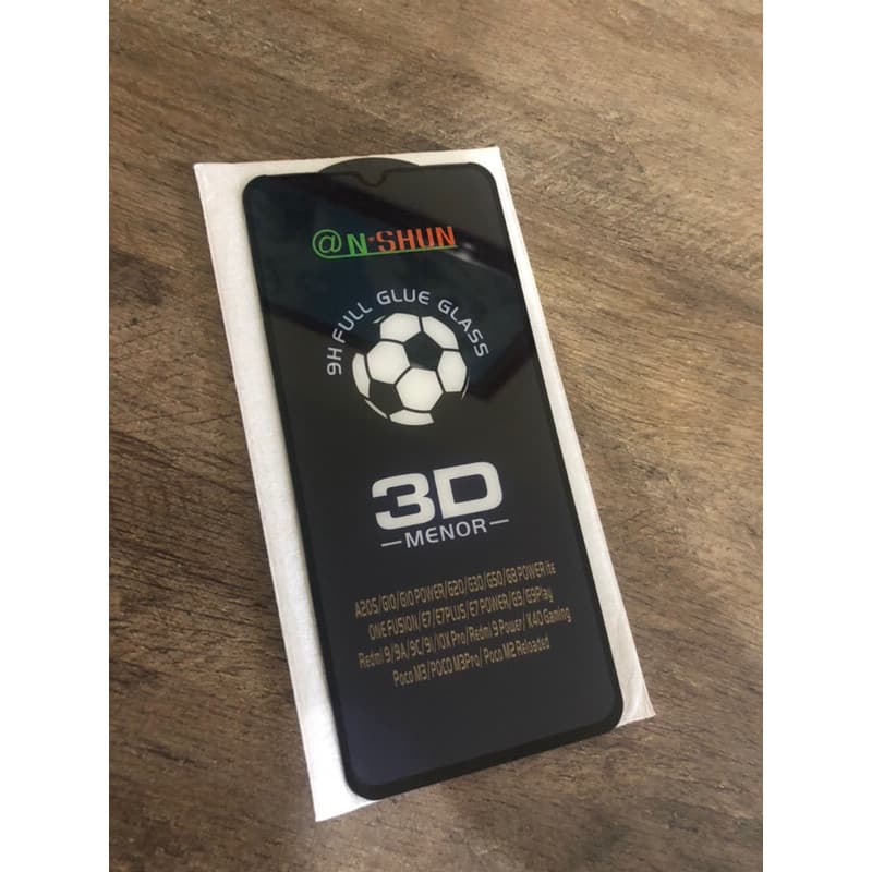 Película 3d compatível para A20s / g10 / g10 power / g20 / g30 / g50 / g8 / e7/ g9 / g9 play / Redmi 9/9A/9c/9i/poco m3