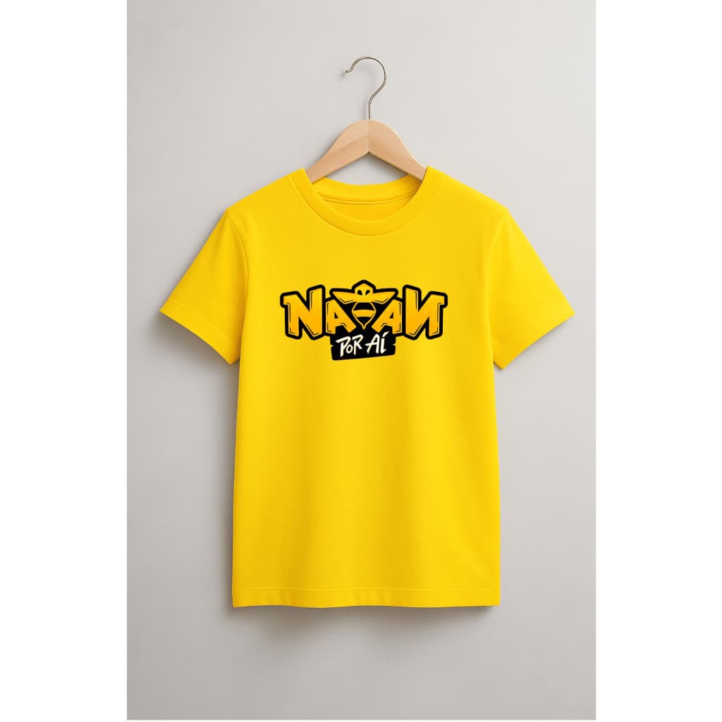 Camiseta Infantil Básica Natan Por Ai Camisa 100% Algodão Premium Perfeita para o Verão