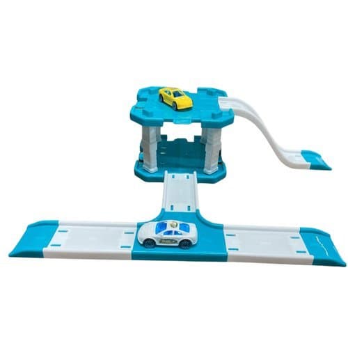 Kit Pista Corrida Interativa Brinquedo Educativo Infantil Configurável Estacionamento Dinâmico Veículos