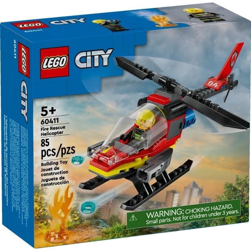 Lego City Helicóptero dos Bombeiros