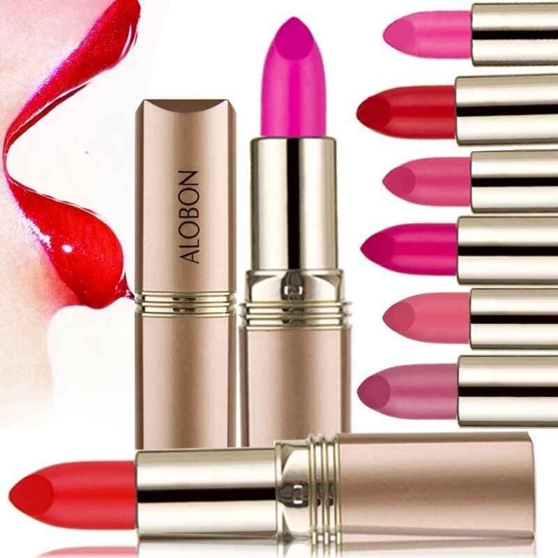 Yabang sedoso deslumbrante cor batom 3.8g batom hidratante labial fácil de colorir não é fácil de desbotar mordida maqui